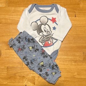 Disney Mickey Mouse Baby 2 piece outfit